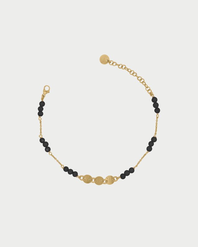 Bracciale catena zirconi Milky e Medaglie - br-031 m3 n au